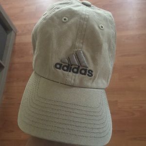 Tan adidas hat